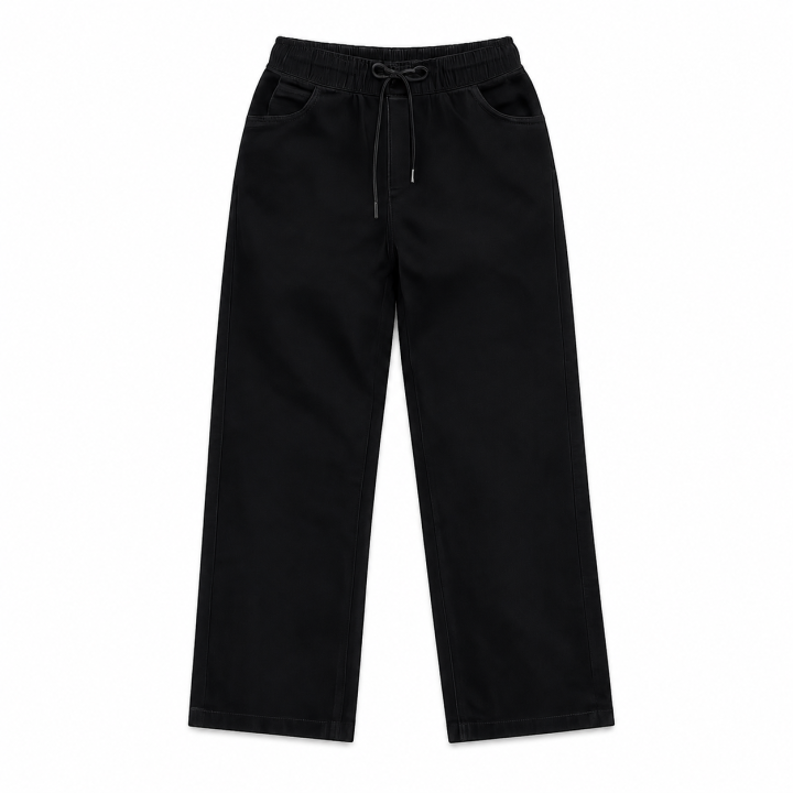 Women's Cotton Denim Joggers Pant