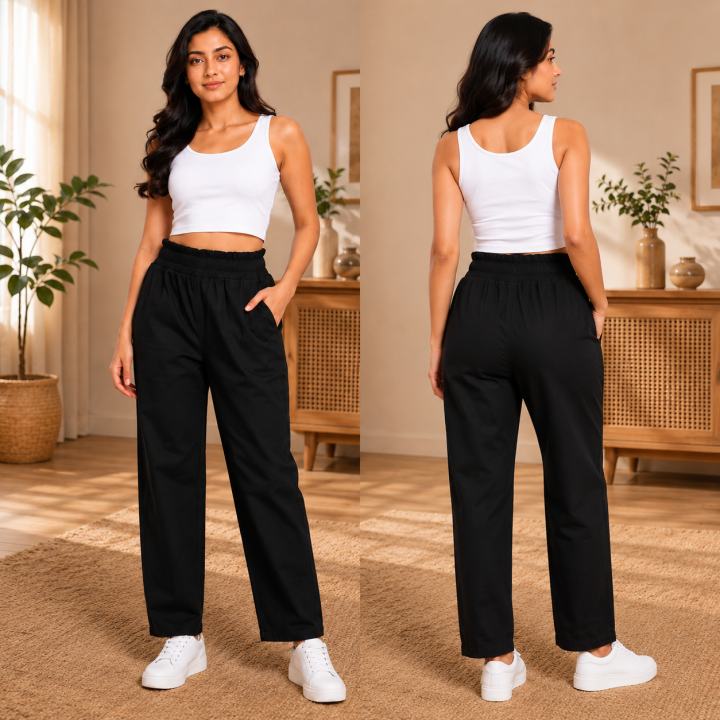 Straight Fit Pants