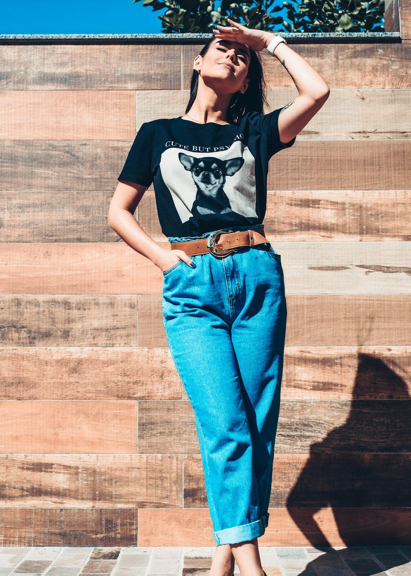 Black cotton trousers that work from desk to dinner